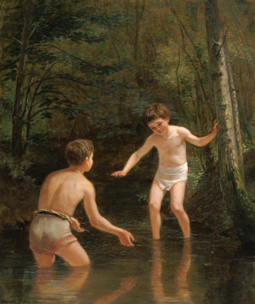 Bathing Boys de Edouard Frère