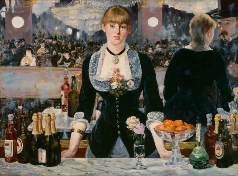 Bar de Folies-Bergeres de Edouard Manet