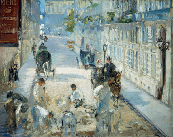 The Road Menders de Edouard Manet