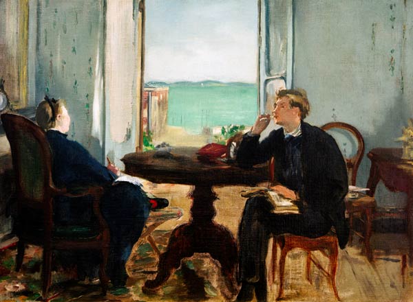 Interior at Arcachon de Edouard Manet