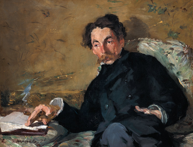 Stephane Mallarme (1842-98) de Edouard Manet