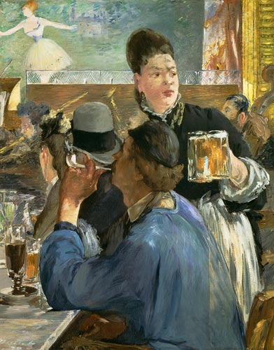 La moza de cerveza de Edouard Manet