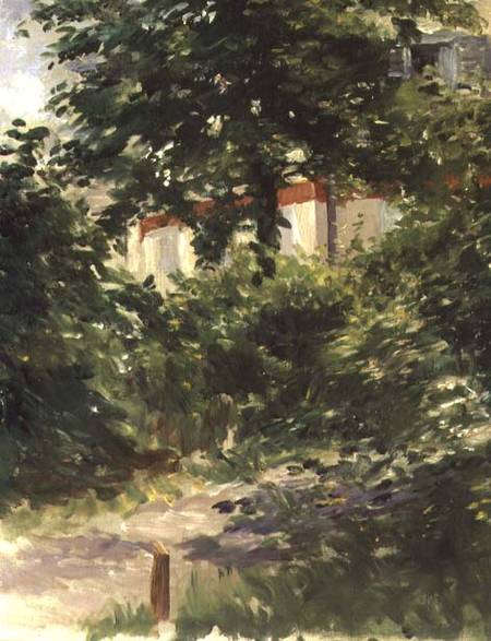A Corner of the Garden in Rueil de Edouard Manet