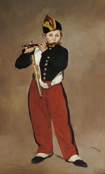El Flautista de Edouard Manet