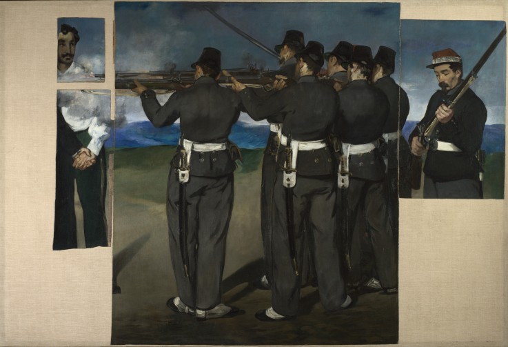 The Execution of Maximilian of Mexico de Edouard Manet
