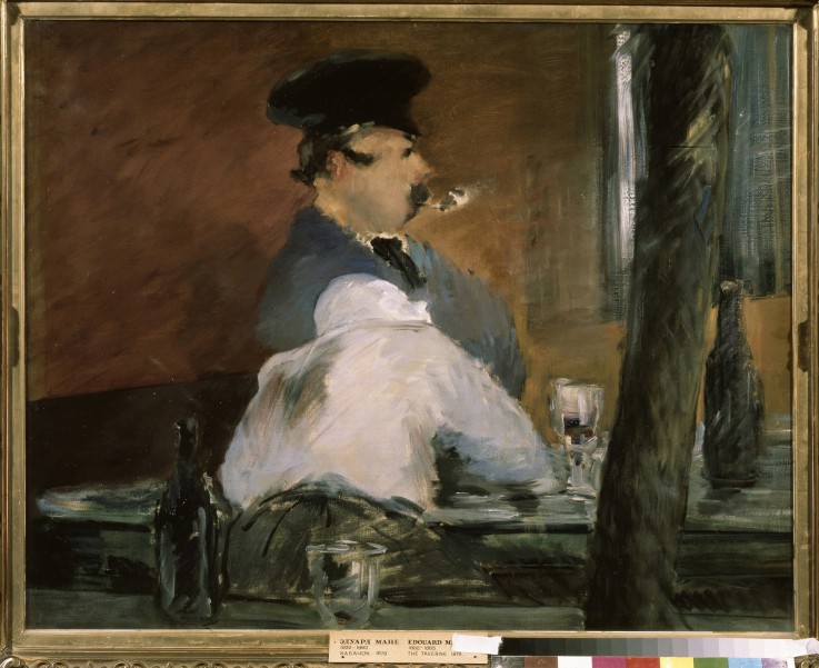 The Bar (Le Bouchon) de Edouard Manet