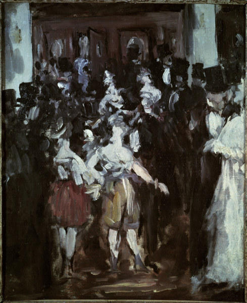 E.Manet, Maskenball in der Opera de Edouard Manet