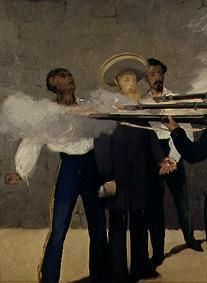 The Erschiessung emperors of Maximilian of Mexico. de Edouard Manet