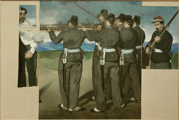Execution of Maximilian of Mexico de Edouard Manet