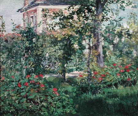 The Garden at Bellevue de Edouard Manet