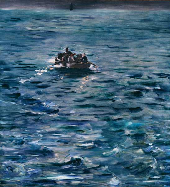 The Escape of Henri de Rochefort (1831-1915) 20 March 1874 de Edouard Manet