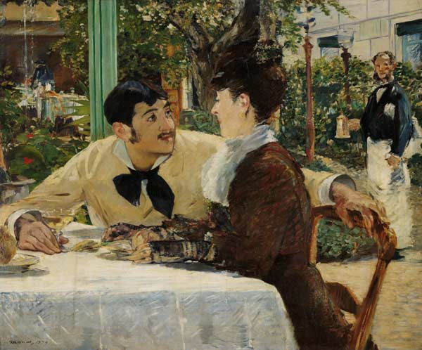 Couple at Père Lathuille de Edouard Manet