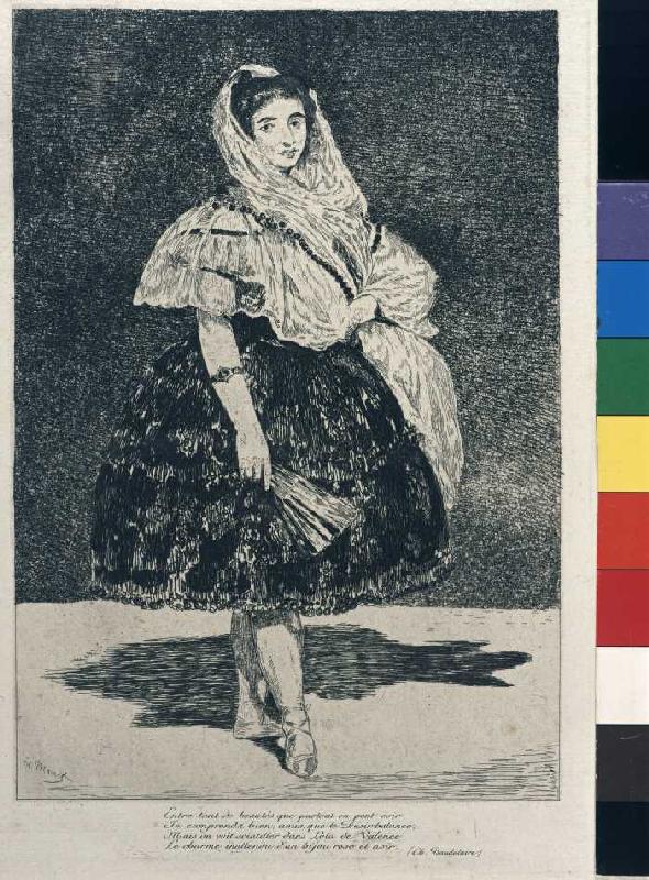 Lola de Valence de Edouard Manet