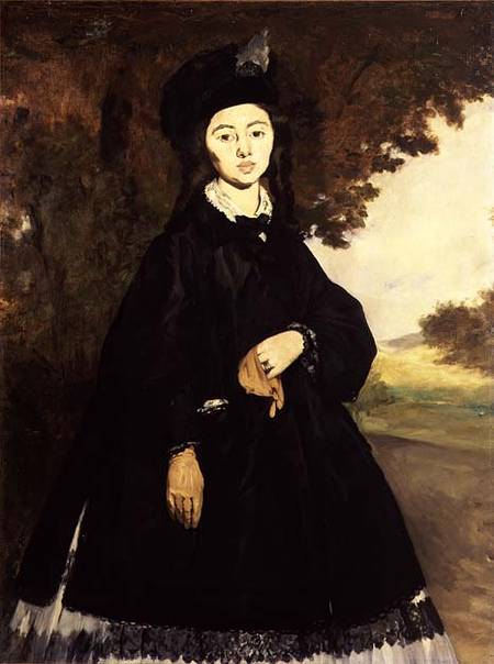 Madame Brunet de Edouard Manet