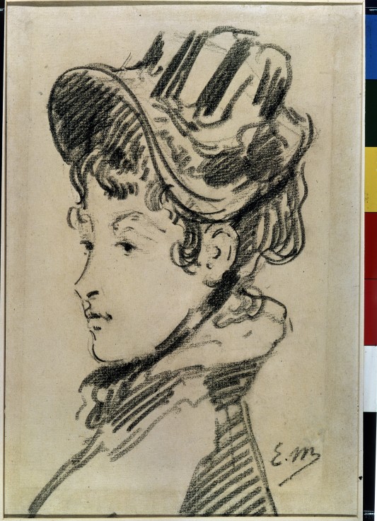Madame Jules Guillemet de Edouard Manet