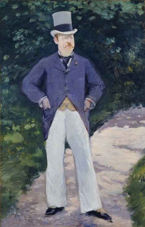 Portrait of Monsieur Brun de Edouard Manet