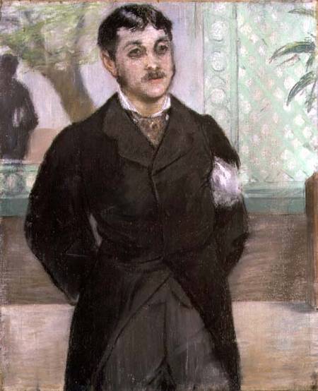 Portrait of M. Gauthier-Lathuille, son of the owner of 'Le Pere Lathuille' restaurant de Edouard Manet
