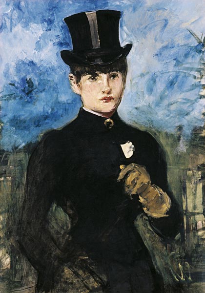 Horsewoman, Fullface de Edouard Manet