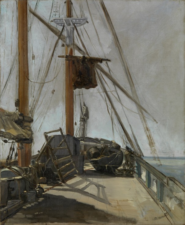 The ship's deck de Edouard Manet