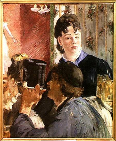 La Serveuse de Bocks de Edouard Manet