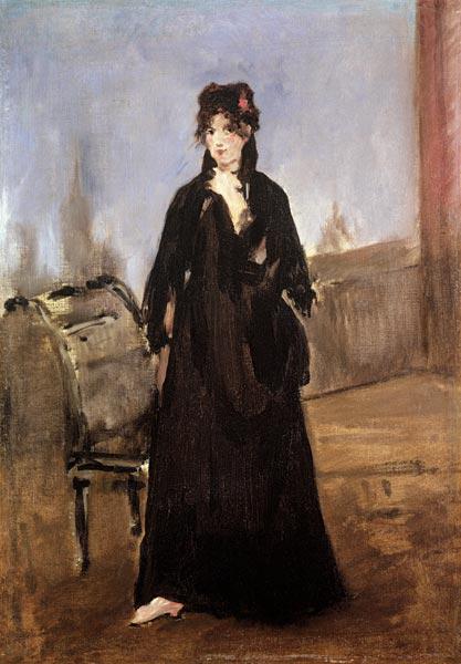 Portrait of Berthe Morisot (1841-95) in Pink Shoes