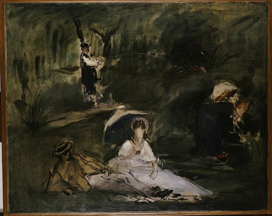 Under the Trees (The Outing in the Countryside) 1878 de Edouard Manet