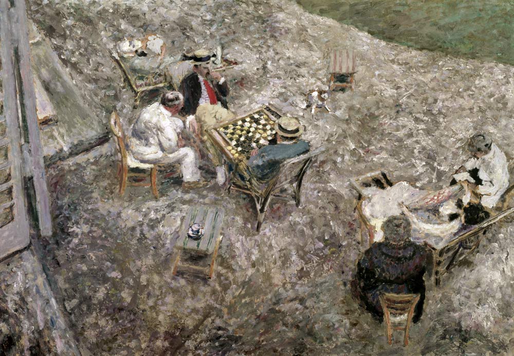 The Checker Board  de Edouard Vuillard