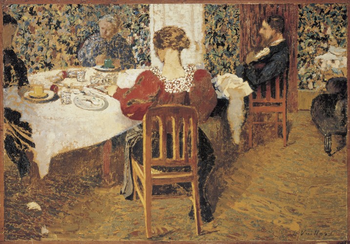 A table (Le Dejeuner) de Edouard Vuillard
