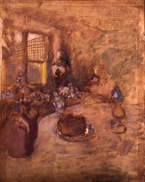 Interior (oil on canvas)  de Edouard Vuillard