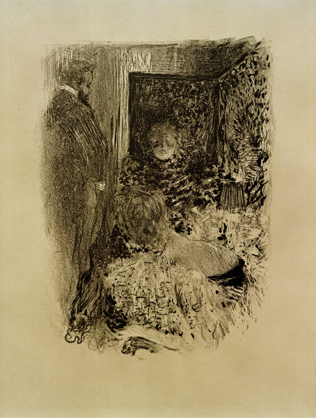 Intimite (Vertrautheit), 1895. de Edouard Vuillard