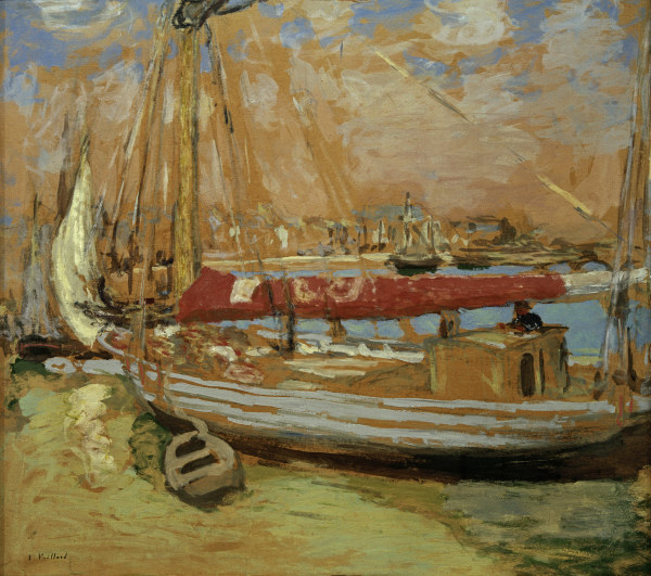 Le bateau de peche (Das Fischerboot), de Edouard Vuillard