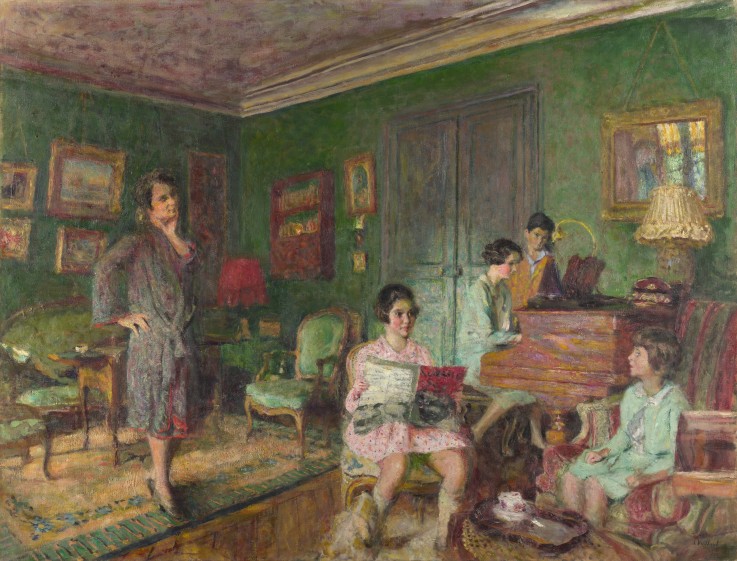 Madame André Wormser and her Children de Edouard Vuillard