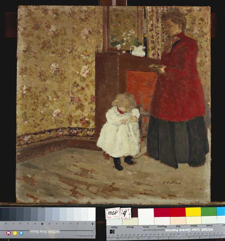 Mutter mit Kind. de Edouard Vuillard