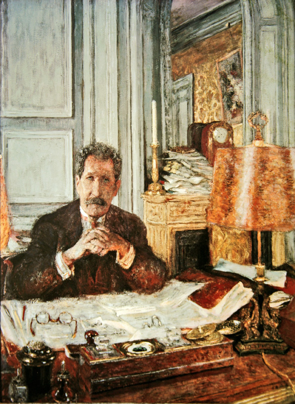 Portrait of Philippe Berthelot (oil on canvas)  de Edouard Vuillard