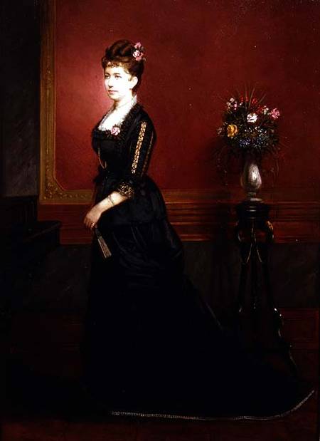 Lady in Black de Eduard Ender