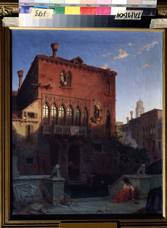 The House of Othello, the Moore in Venice de Eduard Gerhardt