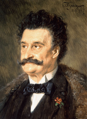 Johann Strauss the Younger de Eduard Grützner