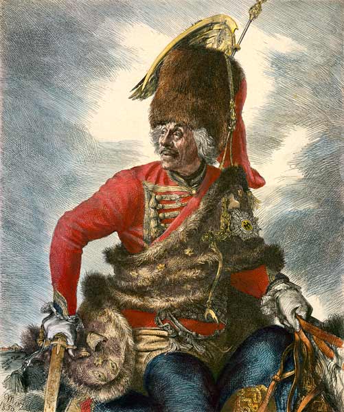 Preußischer Reitergeneral de Eduard Kretzschmar