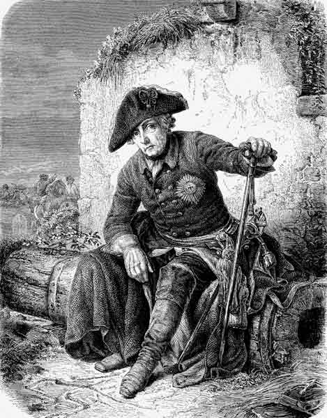 Frederick the Great (From the Illustrirte Zeitung) de Eduard Kretzschmar
