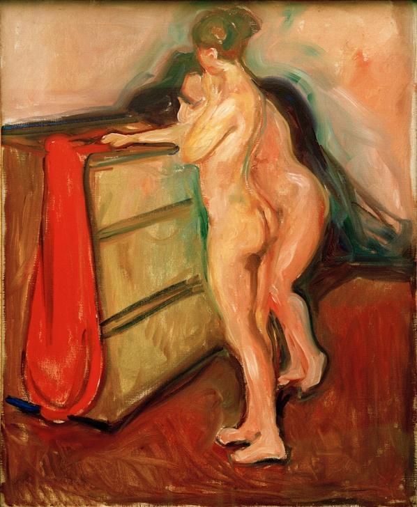 Two female nudes de Edvard Munch