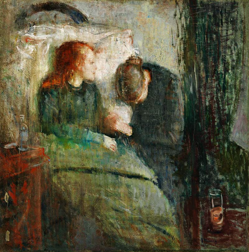 The Sick Child de Edvard Munch