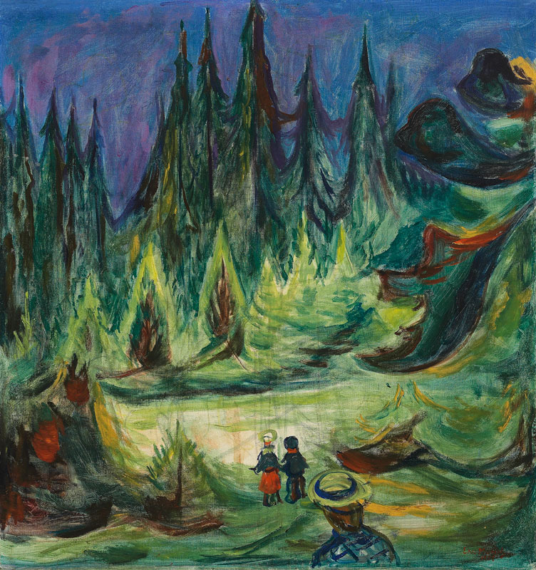 Der Märchenwald de Edvard Munch