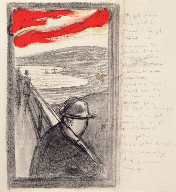 Desperation de Edvard Munch