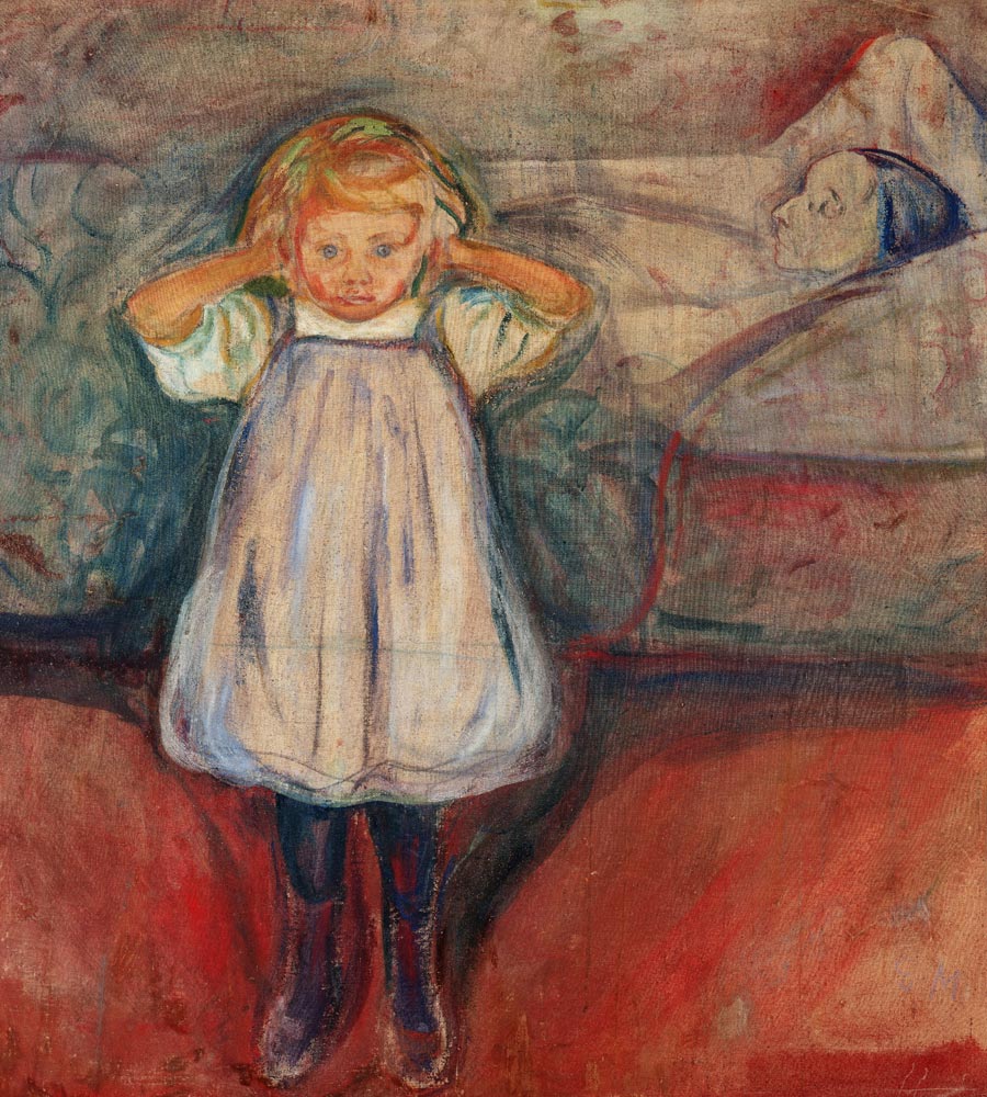 The Dead Mother and the Child de Edvard Munch