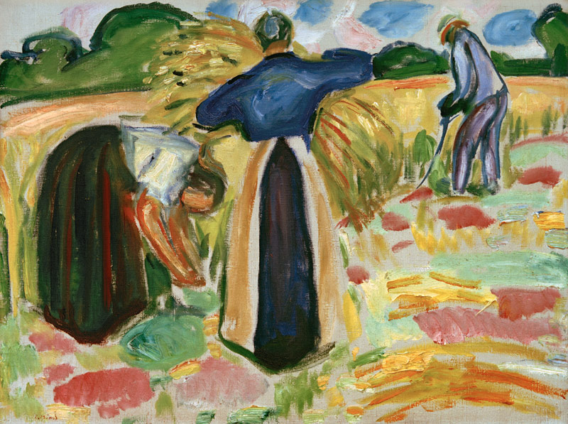 Munch, Harvest de Edvard Munch