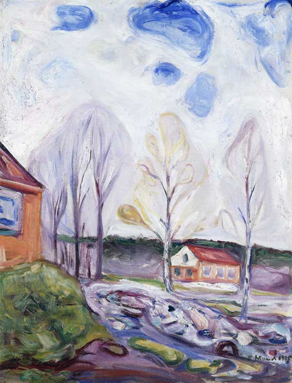 Frühjahr, Åsgårdstrand de Edvard Munch