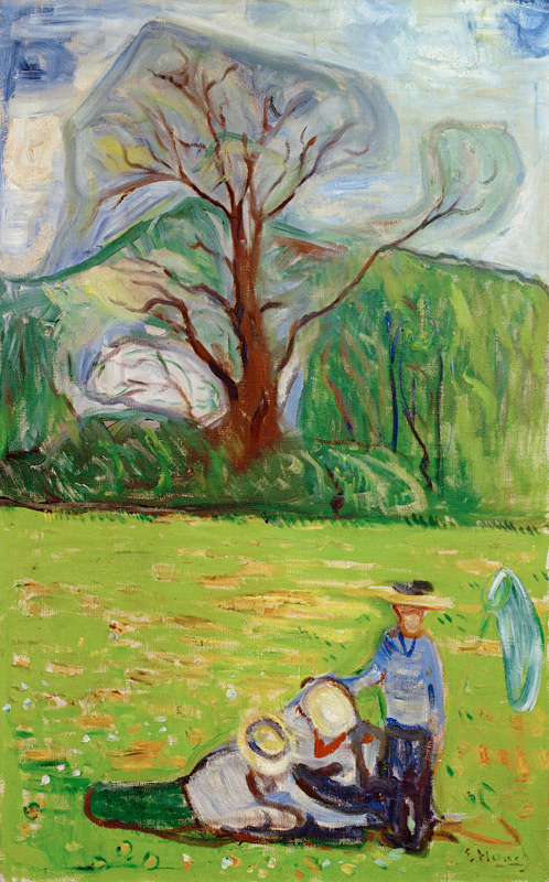 Spring Landscape de Edvard Munch