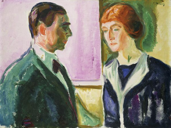 Käthe and Hugo Perls de Edvard Munch