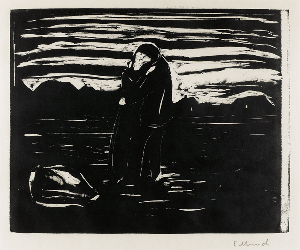 Kiss in the Field de Edvard Munch