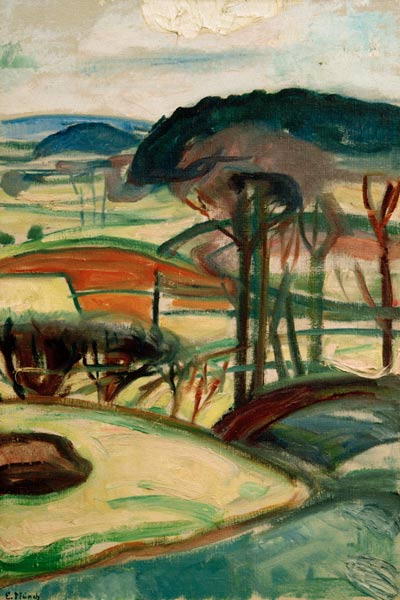 Landscape de Edvard Munch